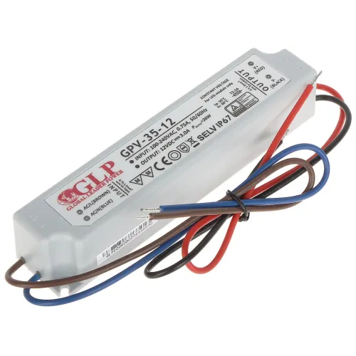 Zasilacz impulsowy 12V/3A/GPV