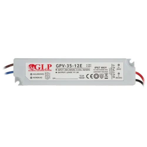 Zasilacz impulsowy 12V/3A/GPV-MINI
