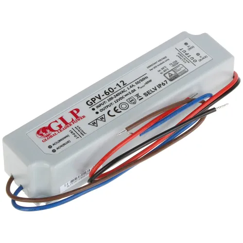Zasilacz impulsowy 12V/5A/GPV
