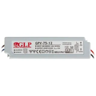 Zasilacz impulsowy 12V/6A/GPV