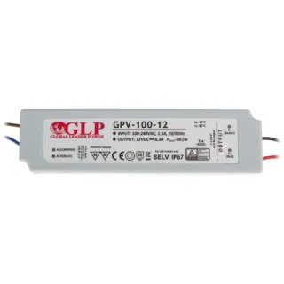 Zasilacz impulsowy 12V/8.3A/GPV