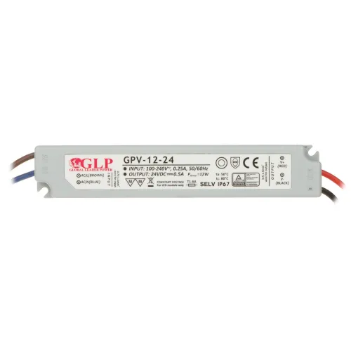 Zasilacz impulsowy 24V/0.5A/GPV