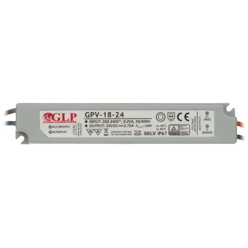 Zasilacz impulsowy 24V/0.75A/GPV