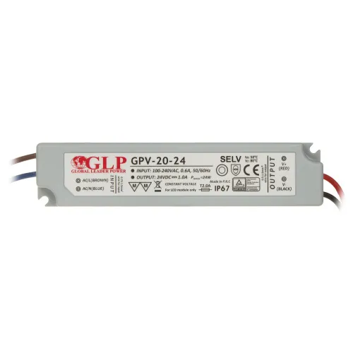 Zasilacz impulsowy 24V/1A/GPV
