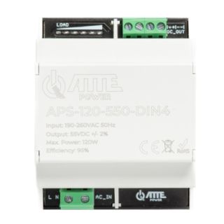 Zasilacz impulsowy 55V 120W w obudowie DIN4 ATTE APS-120-550-DIN4