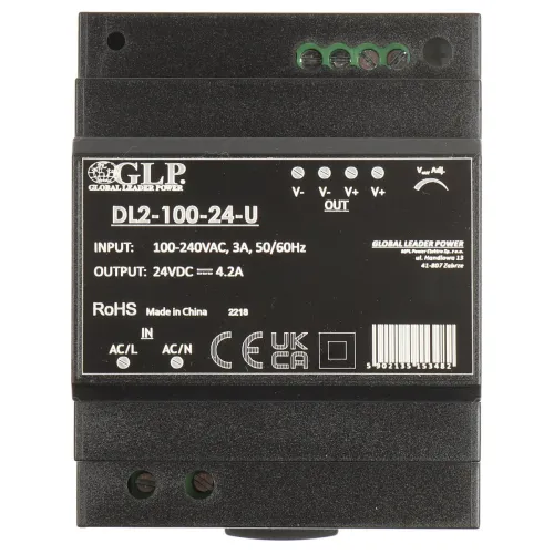 Zasilacz impulsowy DL2-100-24-U