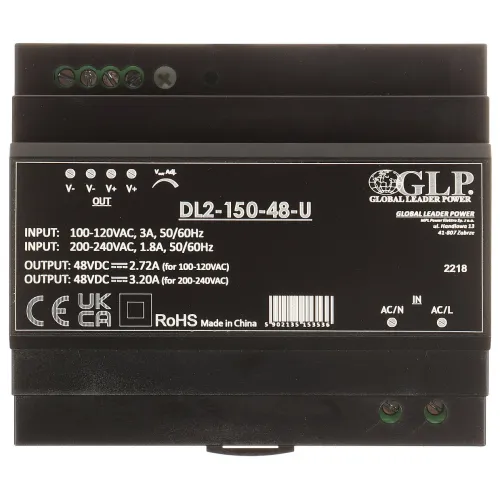 Zasilacz impulsowy DL2-150-48-U