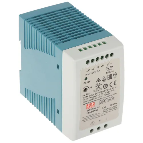 Zasilacz impulsowy MDR-100-12