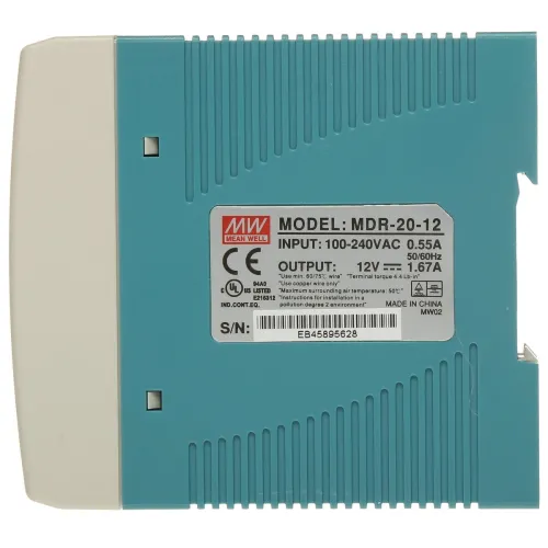 Zasilacz impulsowy MDR-20-12