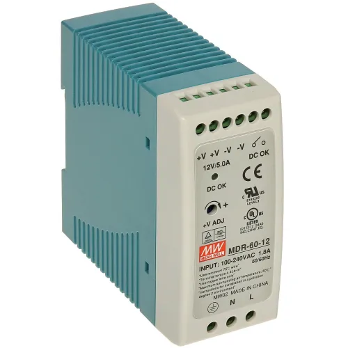 Zasilacz impulsowy MDR-60-12