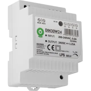 Zasilacz na szynę DIN DIN30W24 24V