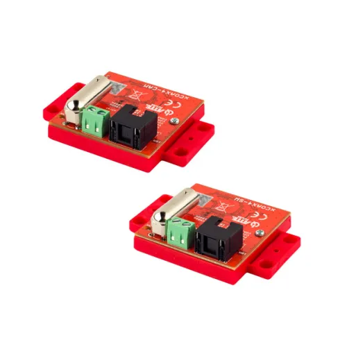 Zestaw aktywnych konwerterów ATTE do transmisji Ethernet oraz PoE po koncentryku xCOAX4-SET