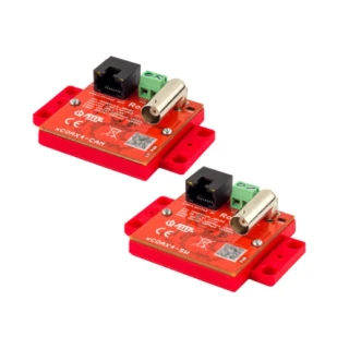 Zestaw aktywnych konwerterów ATTE do transmisji Ethernet oraz PoE po koncentryku xCOAX4-SET