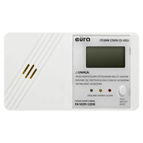 Zestaw czujników czadu i gazu LPG  EL HOME CSD-04N9