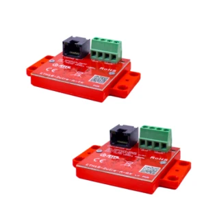 Zestaw do transmisji ATTE LAN 10Mbps + PoE po 2 żyłach ETH10-2wire-A-SET