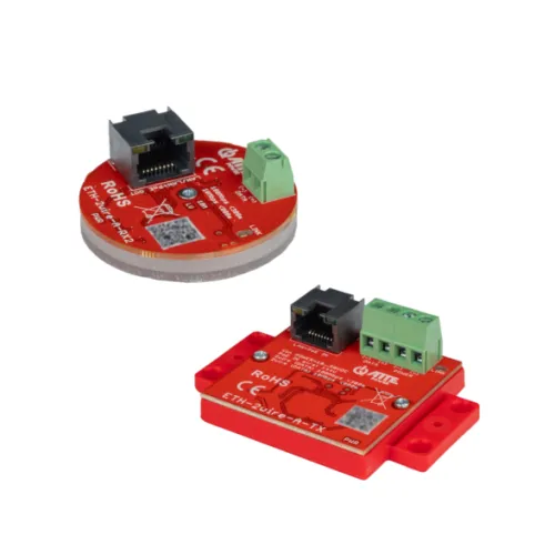 Zestaw do transmisji ATTE LAN 10/100Mbps + PoE po 2 żyłach ETH-2wire-A-SET2