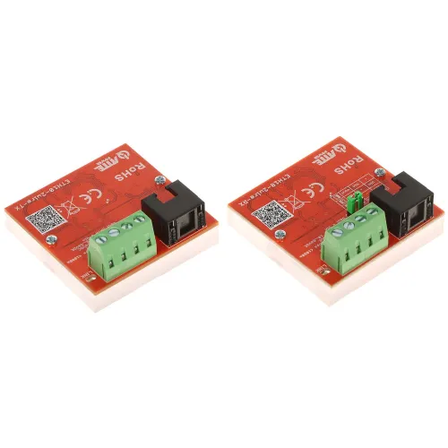 Zestaw konwerterów UTP / 2-WIRE DO TRANSMISJI LAN POE ETH10-2WIRE-SET KOMPLET 2 SZT ATTE