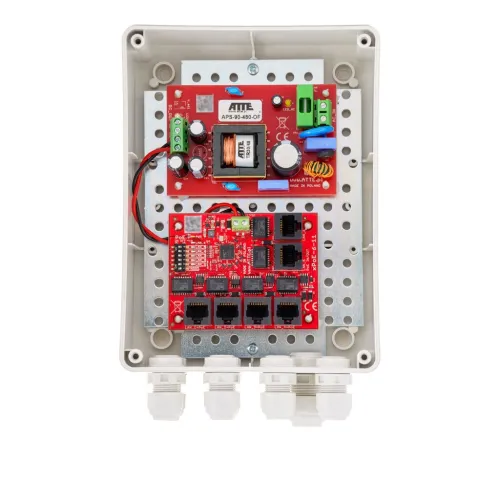 Zestaw ze switchem PoE na 5 kamer IP IP-5-11-M2 ATTE