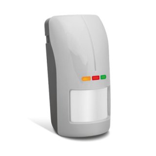 Zewnętrzna dualna czujka ruchu PIR+MW OPAL GY