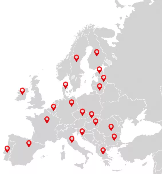 mapa europy