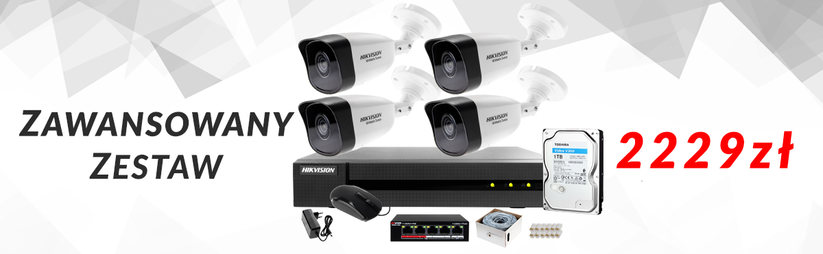 Zestaw zaawansowany monitoring domu
