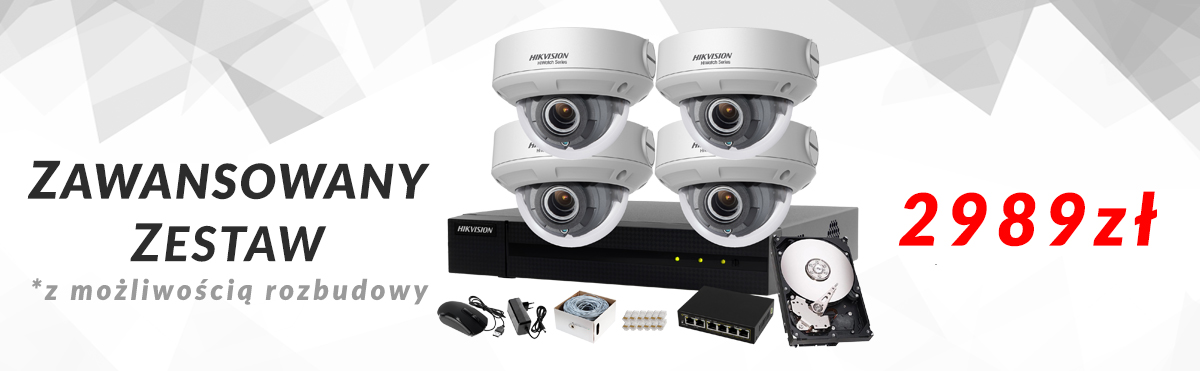 Zestaw do rozbudowy monitoring sklepu